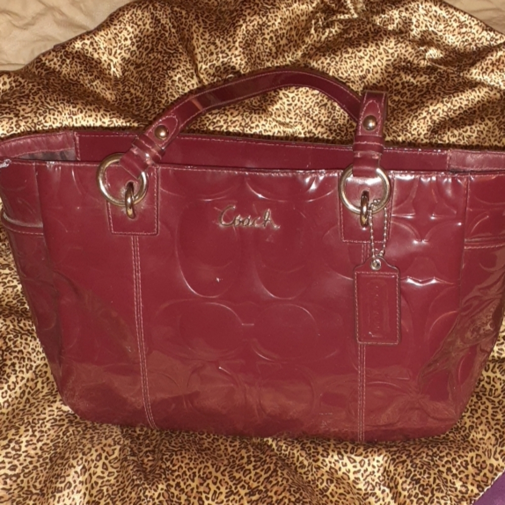 Red Coach purse